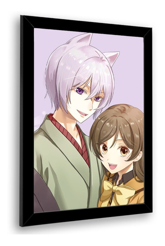 Quadro Decorativo Kamisama Kiss Anime Com Moldura 23x33cm